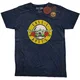 Guns N Roses Majica Classic Logo Unisex Navy Blue M