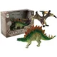 shumee Set figur dinozavra Stegosaurus, Pteranodon