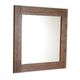 SAPHO Ogledalo z Belo Mat Lesnim Okvirjem 60x80 cm - SAPHO NIROX