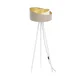 Podna lampa GALAXY 1xE27/60W/230V bež/bela