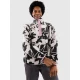 Dravus Nova Half-Zip Fleece Sweater purple pattern