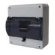 Modularna razdelilna omarica 1x8 nadometna N+PE z dimno loputo IP30 OB-8ZZK