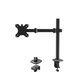 Alpha desk mount 1 x 10-32,do 10 kg,Rotacija:360°,Tilt 90°, VESA100 x100 ( Alpha 10/32 desk mount )