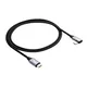 Akyga kotni kabel USB-C/USB-C 1m AK-USB-54 60W mrežica