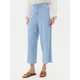 ONLY Hlače iz tkanine Solvi 15338672 Modra Cropped Fit