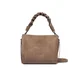 Coccinelle Ročna torba P6P Boheme Suede Bimaterial E1 P6P 58 01 01 Temno bež