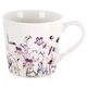 shumee Porcelanasta skodelica za pitje kave, čaja, zelišč, pisanih rož, 430 ml