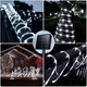 Led solarne sijalice u crevu 20m Bela