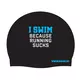 Swimaholic i swim clasic cap črna