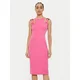 Versace Jeans Couture Cocktail obleka 78HAO913 N0356 Roza Regular Fit