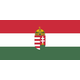 Zastava velik madžarski grb150 cmx90 cm