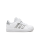 Adidas Patike za devojčice Grand Court 2.0 EL C, IH5532, Belo-srebrne