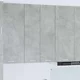 vidaXL Viseča omarica s polico Riga Betonsko siva 60 x 31 x 100 cm
