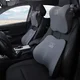 Icaroom Set jastuka za vrat i leđa za auto sedište T-662/632MS-H, Sivi