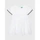 United Colors Of Benetton Poletna obleka 4O9TGV00P Bela Regular Fit