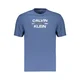 Calvin Klein Jeans Majica Logo Graphic  kraljevo modra / črna / bela
