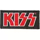 Kiss Red Logo Našitek za šivanje