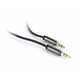 Gembird CCAP-444-1M 3.5mm stereo plug to 3.5mm stereo plug audio kabl pozlaceni konektor 1m