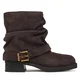 Škornji MICHAEL Michael Kors Colby 40F5COFE5S Rjava