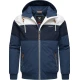 Ragwear Zunanja jakna modra/mornarska/rdeča/bela