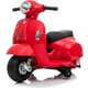 Električni motocikel Vespa GTS, rdeč, s pomožnimi kolesi, Licenca, 6V baterija, 30W