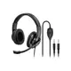 HAMA HS-P300 pc naglavne slušalice sa mikrofonom 3,5 mm priključak stereo, sa vrpcom na ušima crna