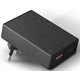 UNIQ Charger Votre Slim Duo 20W USB-C + USB-A charcoal black (UNIQ-VOTRESLDUO(EU)-BLK)