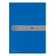 Herlitz mapa za dokumente z gumbom, A4, mat modra
