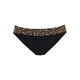 VIVANCE Bikini hlačke rjava/črna
