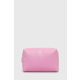 kozmetička torbica Guess boja: ružičasta