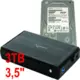 HDD 3.5 + USB 3.0 SATA eksterno kuciste 3TB HUA723030ALA641 HITACHI EE3 U3S 3 6399