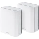ASUS ZenWifi BT8 2-pack, razširljiv usmerjevalnik WiFi7, AiMesh, 1x WAN, 3x LAN, 1x 3.0
