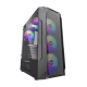 darkFlash Računalniški ohišje Darkflash LEO (črno)