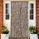 Zastor protiv insekata smeđe-bijeli 90 x 220 cm šenil