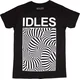 Idles Majica Psych Tubes Unisex Black S
