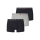 Tommy Hilfiger Underwear Boksarice pegasto siva/rdeča/črna/bela