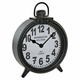 Galda pulkstenis DKD Home Decor Tamno sivo Željezo 18,5 x 5,5 x 26 cm
