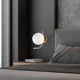 Opviq Zidna lampa Faruk-13726, 15x22x23cm, IP20, Zlatno-bela boje