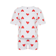 Trendyol White 100% Cotton Heart Knitted Pajama Set