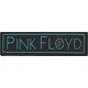 Pink Floyd Division Bell Text Logo Našitek za šivanje 30 x 125 mm