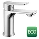 SINTRA ECO 6 l/min, armatura za umivalnik, krom - Krom - Aqualine - SINTRA - 48 - Medeninasti - Vzvod - Lepilo - Drugo - Krožni - 153 - 145 - 14