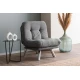 Atelier del Sofa Fotelja Misa 110x70cm Svetlosiva