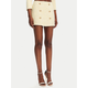 Elisabetta Franchi Mini krilo GO-116-52E2-V420 Rumena Regular Fit