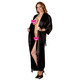 Cottelli Kimono 2760223 Black XXL/XXXL