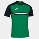 Joma Hispa IV Short Sleeve T-Shirt Green Black