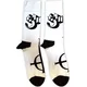 Ghost Nogavice Symbol Mono White 40-45