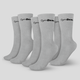 GymBeam Čarape 3/4 Socks 3Pack Grey