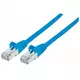 Network Patch Cable - Cat7 Cable/Cat6A Plugs - 5m - Blue - Copper - S/FTP - LSOH / LSZH - PVC - Gold Plated Contacts - Snagless - Booted - Polybag - 5 m - Cat7 - S/FTP (S-STP) - RJ-45 - RJ-45 - Blue