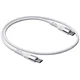 Akyga Akyga USB kabel USB-C vtič\, USB-C vtič 0.5 m bela AK-USB-39, (20578064)