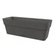 Saksija za cvijeće Ethica 49x18x17cm 9.5l grafit Stefanplast